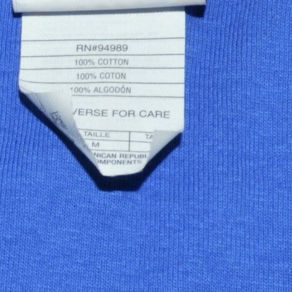 CHICAGO CUBS GENUINE MERCHANDISE BASEBALL SPORT SZ MEDIUM V NECK T TEE SHIRT - Picture 6 of 6